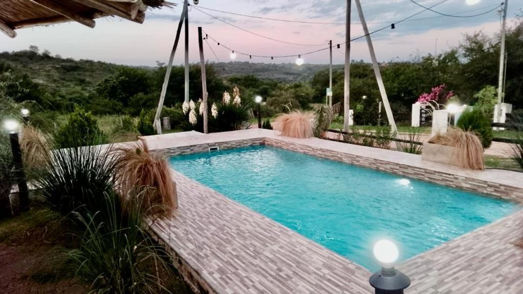 El Rincon De Jose Luis - Cabanas Y Restaurante Tanti Buitenkant foto